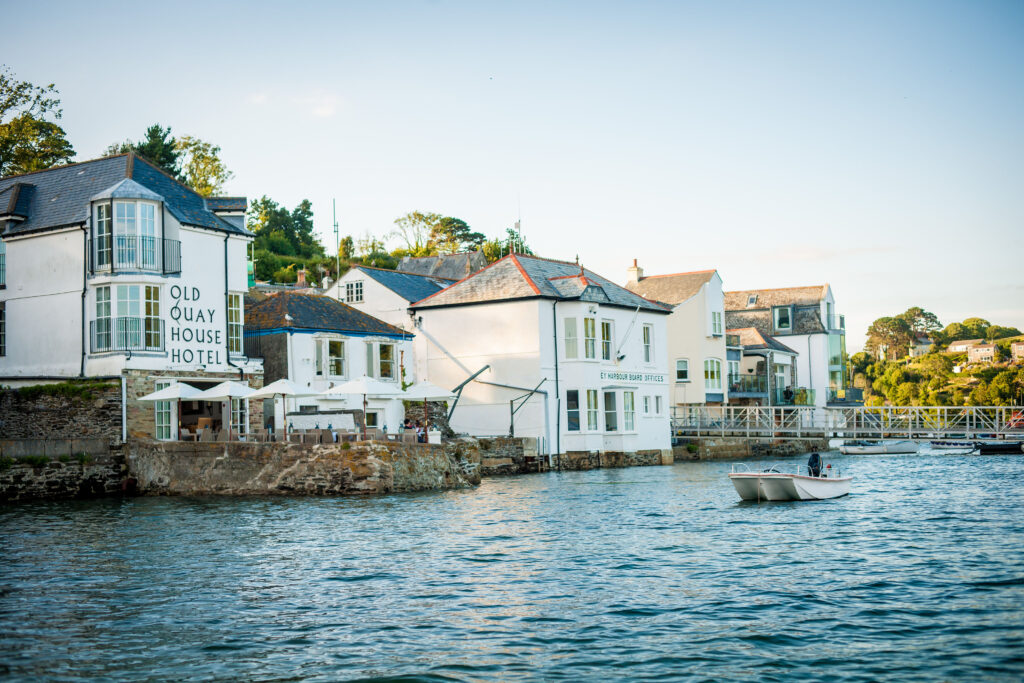 The Old Quay House is a boutique hotel in Fowey, Cornwall.