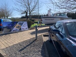 Axopar and Bentley Darts Farm Exeter