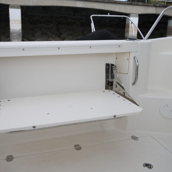 IQuicksilver 605 PilotHouse for Sale in Devon - Port Side Flip Down Bench Seat