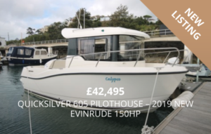 Quicksilver 605 Pilothouse - 2019 NEW Evinrude 150HP for sale in Torquay, Devon