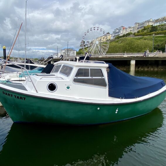 Trusty 21 Cuddy Cabin Fishing Boat For Sale in Devon UK
