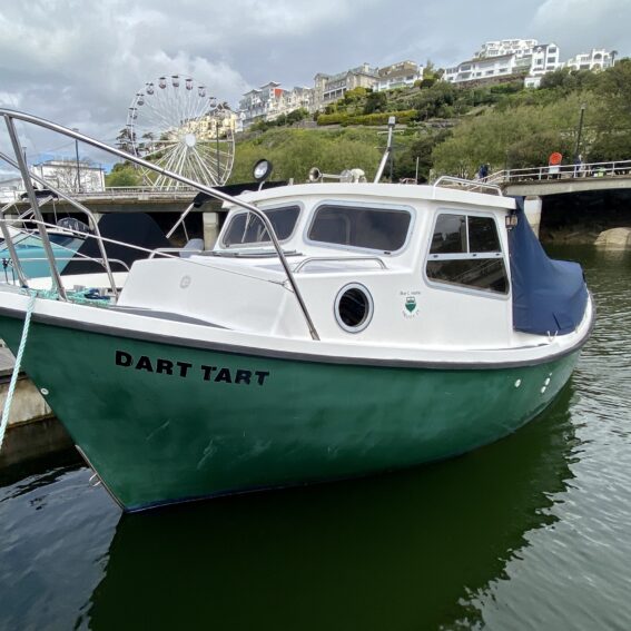 Trusty 21 Cuddy Cabin Fishing Boat For Sale in Devon UK