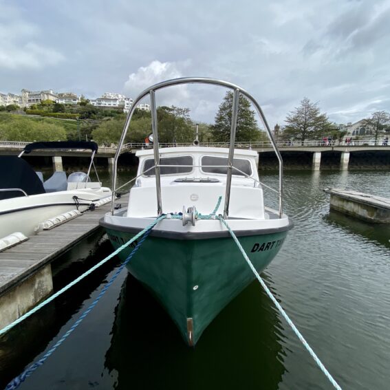 Trusty 21 Cuddy Cabin Fishing Boat For Sale in Devon UK