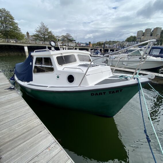 Trusty 21 Cuddy Cabin Fishing Boat For Sale in Devon UK