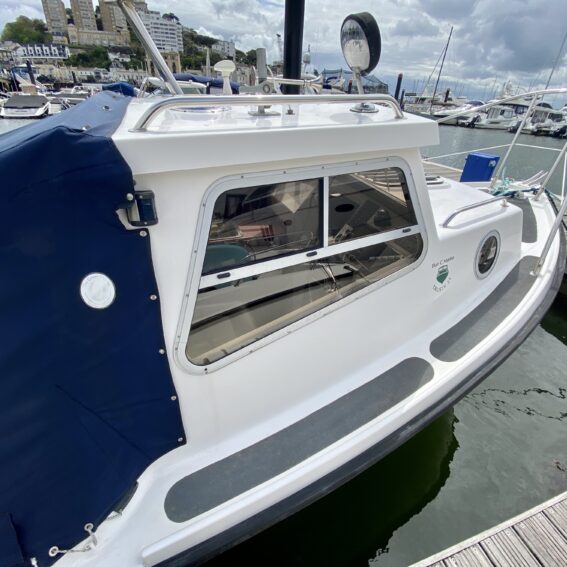 Trusty 21 Cuddy Cabin Fishing Boat For Sale in Devon UK