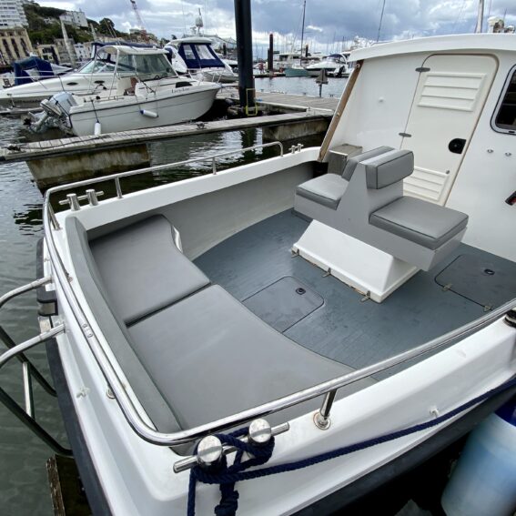 Trusty 21 Cuddy Cabin Fishing Boat For Sale in Devon UK