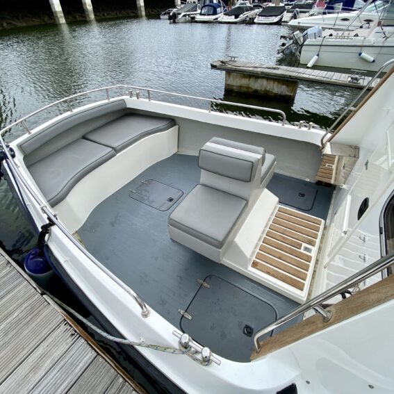 Trusty 21 Cuddy Cabin Fishing Boat For Sale in Devon UK