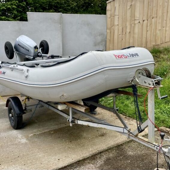 HonWave T35 with Trailer and 20HP Honda for sale in Devon