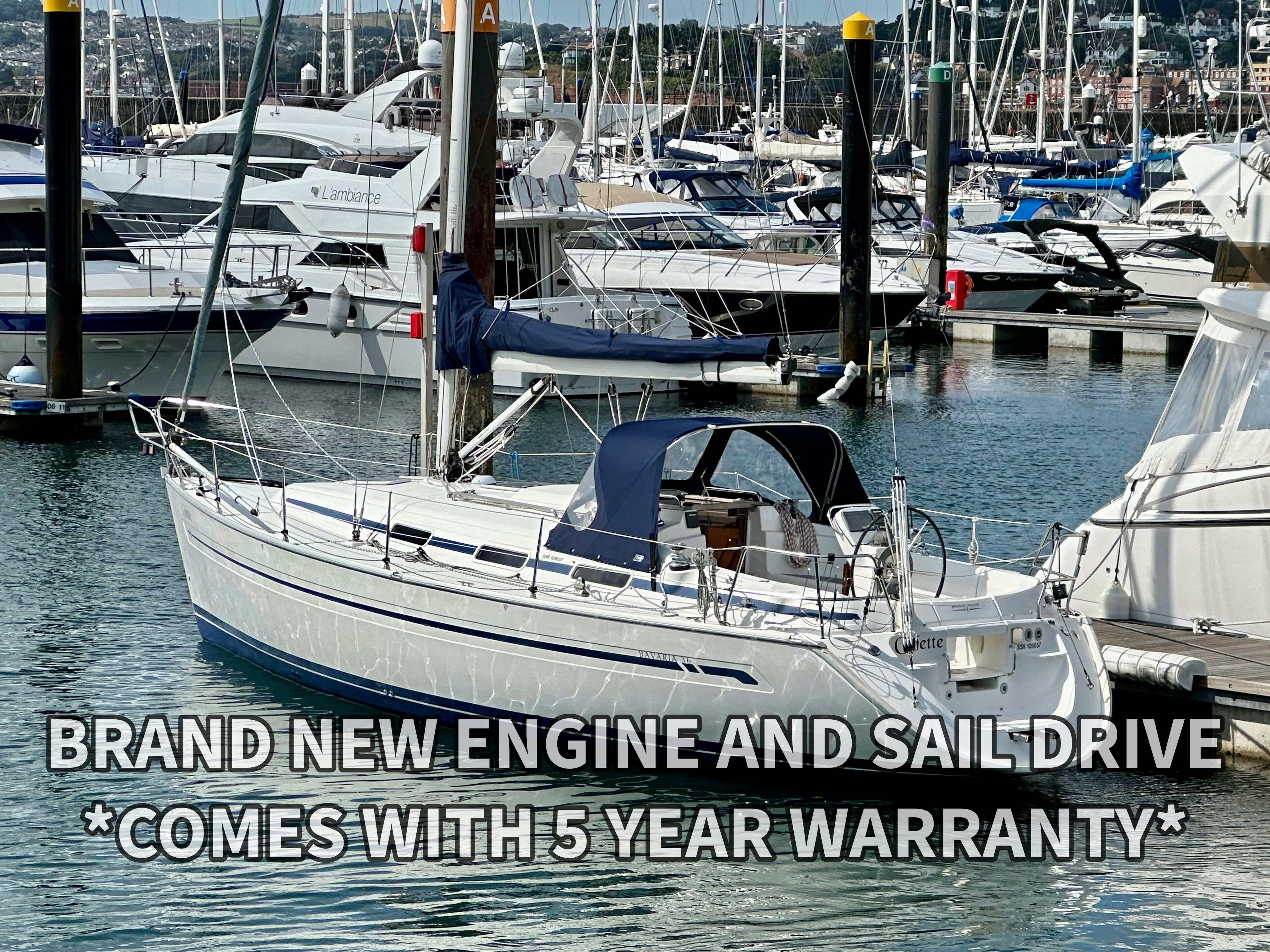 Bavaria 36 – Brand New Engine & Sail Drive